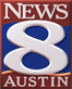 Logo Recognizing Austin Foot and Ankle Specialists's affiliation with Austin News 8